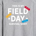 thumbnail image 3 of Instant Message - Field Day Survival Shirt - Men's Long Sleeve T-Shirt, 3 of 6