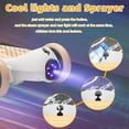 thumbnail image 5 of iYofe 3 Wheel Scooter for Kids, 6V Kids Electric Scooter for Boys Girls 3-6 Years Old, Kids Scooter for Toddlers with Music, Steam Sprayer, Colorful Front/Deck Light, White, 5 of 9