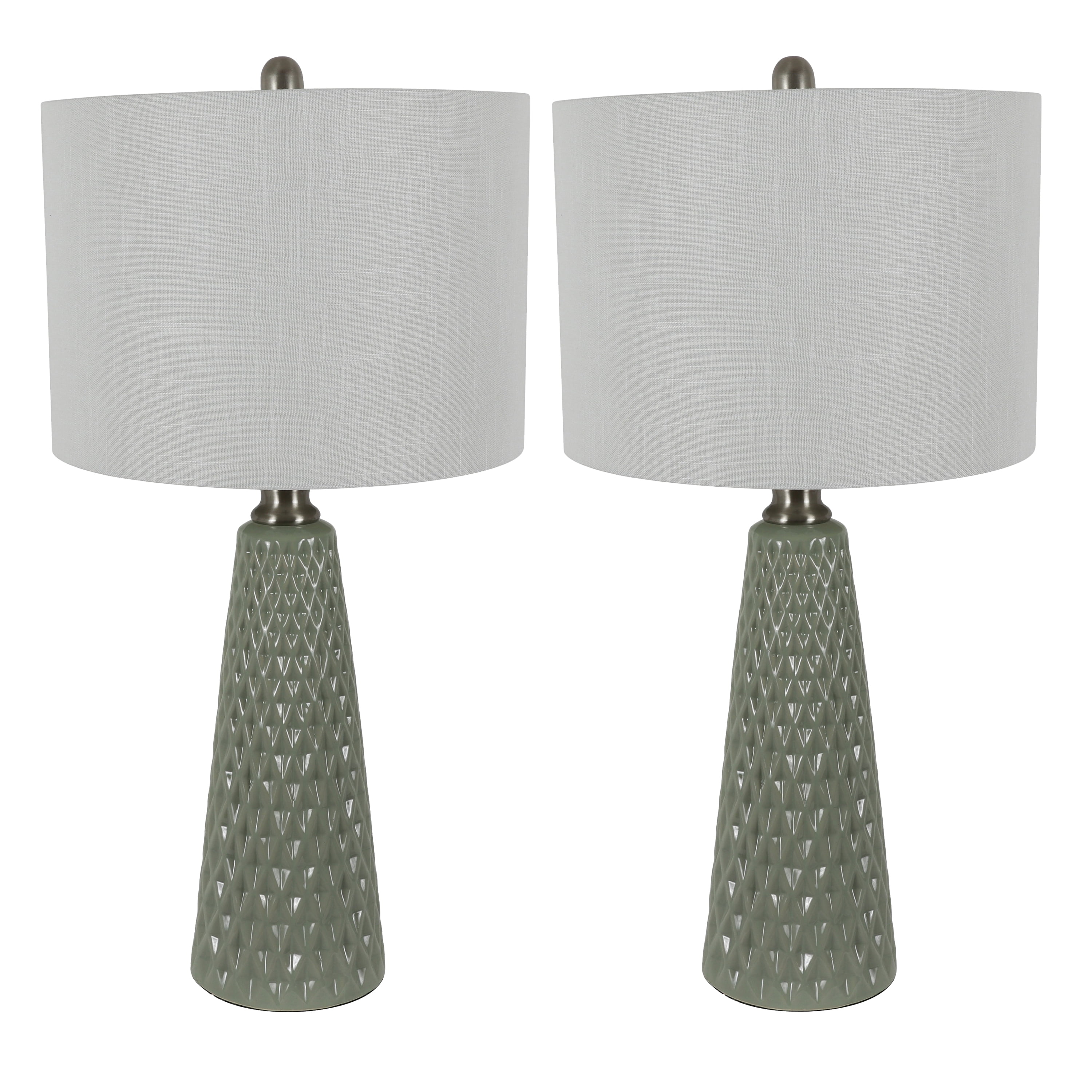 set of two bedside lamps