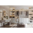 thumbnail image 6 of Elara Collection One-Light New Traditional Vintage Brass Clear Glass Bath Vanity Light, 6 of 10