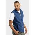 thumbnail image 2 of Knocker's Men's Outdoor Sleeveless Polar Soft Fleece Full-Zip Up Lightwight Vest Jacket, 2 of 4