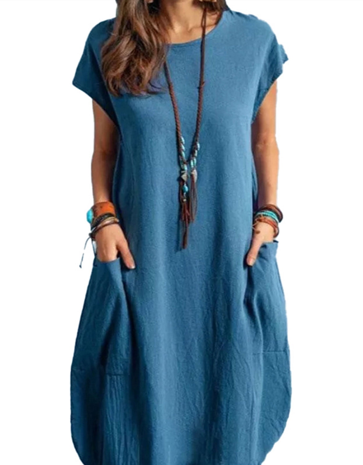 Swimsuit Coverup for Women Solid Color Bathing Suit Cover up Plus Size