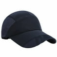 thumbnail image 1 of Summer Men Hat Clothing Accessory Sunshade Adjustable Sport Headgear Outdoor Summer Breathable Quick Drying Mesh Baseball Caps, 1 of 8
