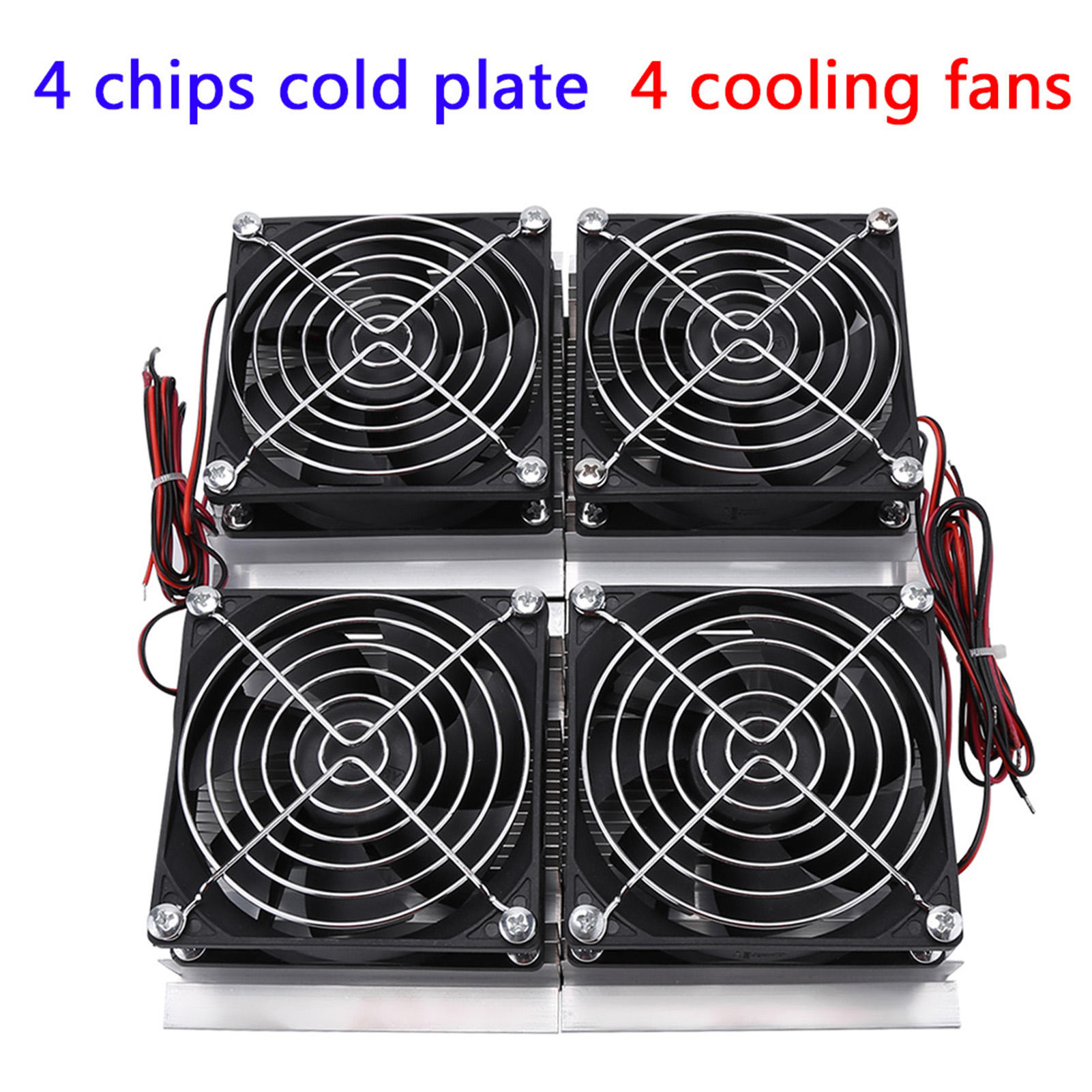 240W Semiconductor Refrigeration Thermoelectric Peltier Cold Plate Cooler with Fan