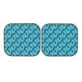 thumbnail image 7 of Kll Seahorse Windshield Sun Shade 2-Piece Foldable Car Front Window Sunshade For Most Sedans Suv Truck - Auto Sun Blocker Visor Protector Blocks Max Uv Rays - Small, 7 of 7
