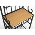 thumbnail image 5 of Boraam Praha 4 Shelf Baker's Rack in Black, 5 of 5