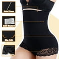 thumbnail image 6 of GOLD CARP Shapewear Women Tummy Control Body Shaper Panties High Waist Seamless Underpant Butt Lifter Underwear Lace Shaping Brief Smooth Sculpting Knickers Black Lace XL/XXL(US 8-12), 6 of 6