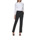 thumbnail image 1 of Pantalones Tommy Hilfiger de algodón liso con pernera negra, talla 14, 1 of 2