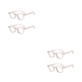 thumbnail image 2 of Minnieouse Monturas para gafas, estante para gafas, accesorio DIY para fatiga visual, firmeza, decorativa, elegante, para mujer, antiordenador, Color del té 2piezas, 2 of 6