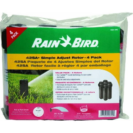 Rain Bird 42SA Rotor Sprinkler, 4 Pack