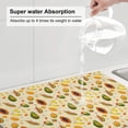 thumbnail image 5 of Kdxio Tropical Fruits for Dish Drying Mat,24*18 inch Absorbent Dish Drainer Kitchen Counter,Large Size Dish Drying Pad for Countertops,Draining Racks, 5 of 6