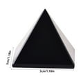 thumbnail image 3 of CASAFUN Authentic Shungite Pyramid Unpolished Chakra Energy Natural Healing Crystal Real Black Pyramid Home Office Protection Desk Decor Meditation Reiki Grounding Stone 6 Size, 3 of 6