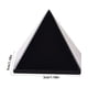 thumbnail image 3 of Pirámide de obsidiana natural, pagoda de cristal, decoración para el hogar y la oficina | Decoración Feng Shui de piedra pulida para energía, 3 of 6