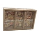 thumbnail image 5 of Alcancía de madera Colección de alcancías Decoración Montaje en pared Aprender a ahorrar dinero Tres cuadrículas, 5 of 9