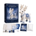 thumbnail image 2 of Embroidery Kit, Frosty Fantasy Ocean Series Crystal Reindeer Diy Patchwork Kit, Holiday Home Decor Making Set with Christmas Decorations for Home Design Elements, Winter, 2 of 7