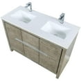 thumbnail image 6 of Lexora Home Lafarre 48" Single Quartz Top Bathroom Vanity with Chrome Faucet, 6 of 12