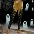 thumbnail image 5 of Abomasnow Leggings for Women High Waist Halloween Costumes Tummy Control Yoga Pants Stretch Fitness Tights S-3XL, 5 of 9