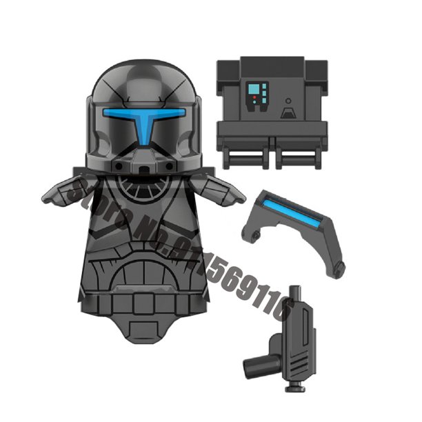 DISNEY ARC Clone Troopers bloques de construcción LUKE Skywalker mandalorianos Boba Fett Palpatine Yoda R2D2 ladrillos figuras de acción Juguetes Tan Jianjun unisex