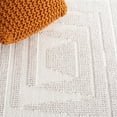 thumbnail image 6 of SAFAVIEH Lotus Courtney Geometric Area Rug, Ivory/Beige, 6'7" x 6'7" Round, 6 of 8