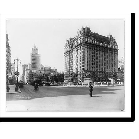Historic Print, [New York City: Hotel Plaza, E. 60th St. and 5th Ave. south], 18" x 24"