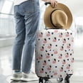 thumbnail image 2 of White Cow Head Pattern Luggage Cover Fashion Suitcase Cover Baggage Covers Fit 25-28 Inch Luggage (Go Travel), 2 of 5