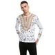 thumbnail image 1 of Camiseta De Manga Larga Con Estampado Floral En 3D De Estilo Étnico Para Hombre (Blanco) (Xxl)-195592.04 Likrtyny Caballero, 1 of 8
