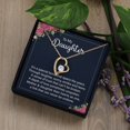 thumbnail image 6 of To My Daughter It's a Special Bond Forever Necklace w Message Card, 6 of 20