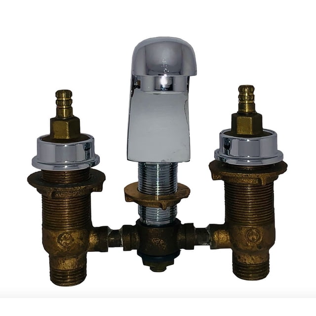 Mezcladora Para Lavabo De 4 Cromo Urrea 56 Clásica Sin Manerales