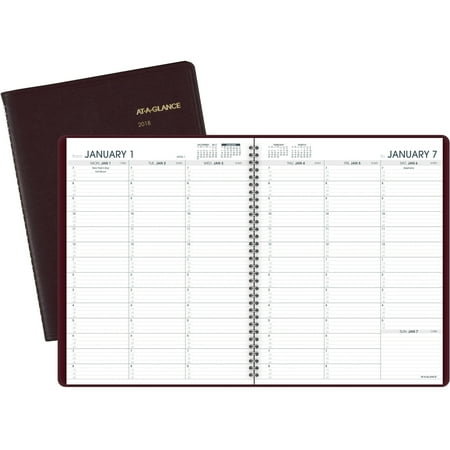 at a glance weekly appointment book 8 25 x 10 88 weekly