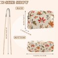 thumbnail image 4 of FORMRS Women Crossbody Purse with Chain Strap Vegan Leather Shoulder Handbag, Yellow Autumn Leaves, 4 of 7