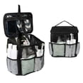 thumbnail image 1 of TIELUTT Travel Toiletry Bag for Women Large Hanging Cosmetic Makeup Mesh Shower Bathroom Organizer over Toilet Small Bathroom Can Towel Rack Heated Towel Racks for Bathroom Towel Racks for Bathroom, 1 of 4
