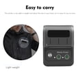 thumbnail image 4 of Yeacher 58mm Small Ticket Portable Thermal Label Printer BT Printer Compatible with Android iOS Takeout Receipt Checkout Ticket Label Maker Machine, 4 of 8