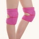 thumbnail image 2 of 1 par de rodilleras anticolisión ajustables de compresión anticolisión para bailar, limpiar y trabajar, color rosa y rojo, talla S, 2 of 12