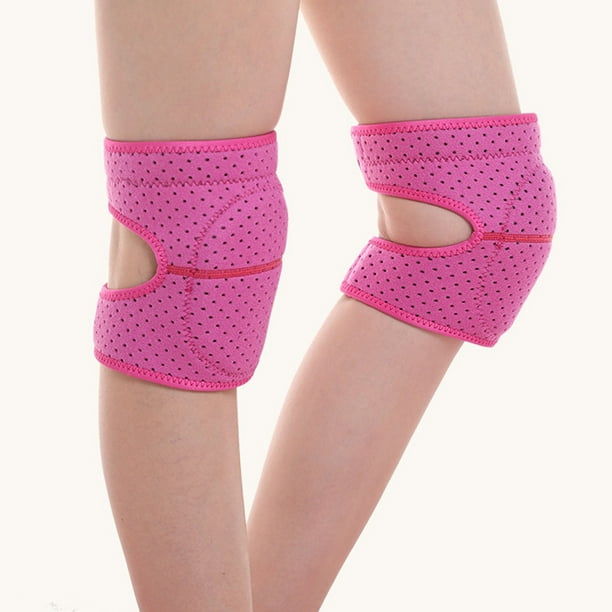 Rodilleras protectoras para bailar, 1 par, rodillera de compresión anticolisión, rodillera ajustable, innovación moderna