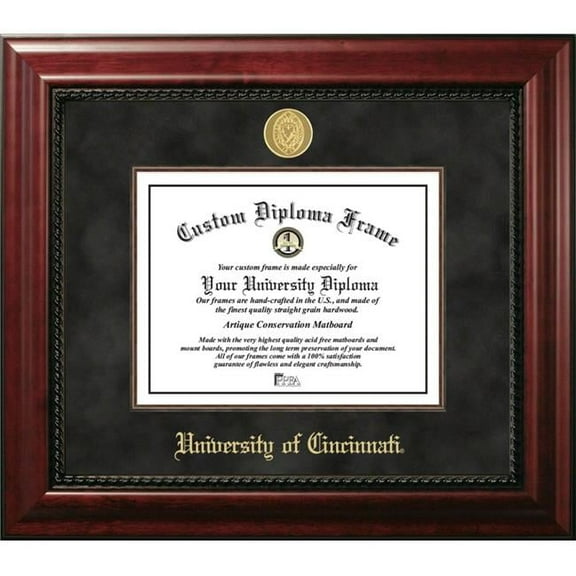 Campus Images OH984EXM-1185 8.5 x 11 in. University of Cincinnati Executive Diploma Frame