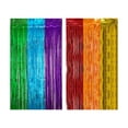thumbnail image 6 of GUOOL Mardi Gras Foil Fringe Curtains Photo Background Backdrop 3 Colors 2MX1M Background Shine Door Wall Fringe Streamers, 6 of 9