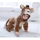 thumbnail image 2 of Ca Disfraz de dinosaurio para niños pequeños Disfraz de animal mono con capucha lindo para niños Halloween, 2 of 4