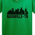 thumbnail image 4 of Inktastic Nashville Skyline Grunge Youth T-Shirt, 4 of 5