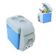 thumbnail image 4 of Car Fridge,12v Dc Power Supply Car Refrigerators Cold Warm Dual Use Electric Cooler Summer Refrigeration Portable Mini Car Refrigerator Portable Fridge Car Cooler Compressor Cooler, 4 of 8