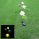 thumbnail image 5 of Luces de jardín, iluminación paisajística, luces de combinación con siete colores cambiantes, luces solares inalámbricas con estaca para cercas, patios, jardines y decoración de parterres., 5 of 6