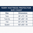 thumbnail image 7 of Queen Size Waterproof Mattress Protector Cover with Deep Pocket Fitted Up to 18", Cotton Terry Surface, Noiseless / Comfort, 7 of 7