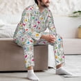 thumbnail image 7 of Fotbe Chemical Flasks And Test Tubes Pattern Long Sleeve Pajama Set for Men,Sleepwear Set,2-piece Loungewear Set,Soft PJs Comfy Nightwear with Pockets-Large, 7 of 7