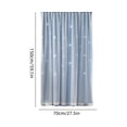 thumbnail image 3 of Cutout Star Layered Curtain, No Drill Magic Tape Self Adhesive Window Drapes, Double Layer Sheer Blackout Curtain for Bedroom Home Window Decor, 3 of 6