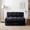Black, variant on Home Folding Sofa Bed, Portable Convertible Floor Couch for Adult W/Pillow Sleeper Sofa & Back Support, Foldable Chair Bed Mattress Comfort Floor Sofa Sleeper Chair for Living Room,Dark Gray,Single