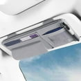 thumbnail image 1 of Sun Visor Organizer Car Leather Interior Pocket Pen Glasses Bag Storage Holder, 1 of 1