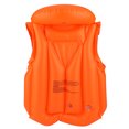 thumbnail image 1 of Kids Lifesaving Vest, Head Neck Protection Double Buckle Children Life Vest Waterproof Fastening Design  for Boating for Swimming, 1 of 7