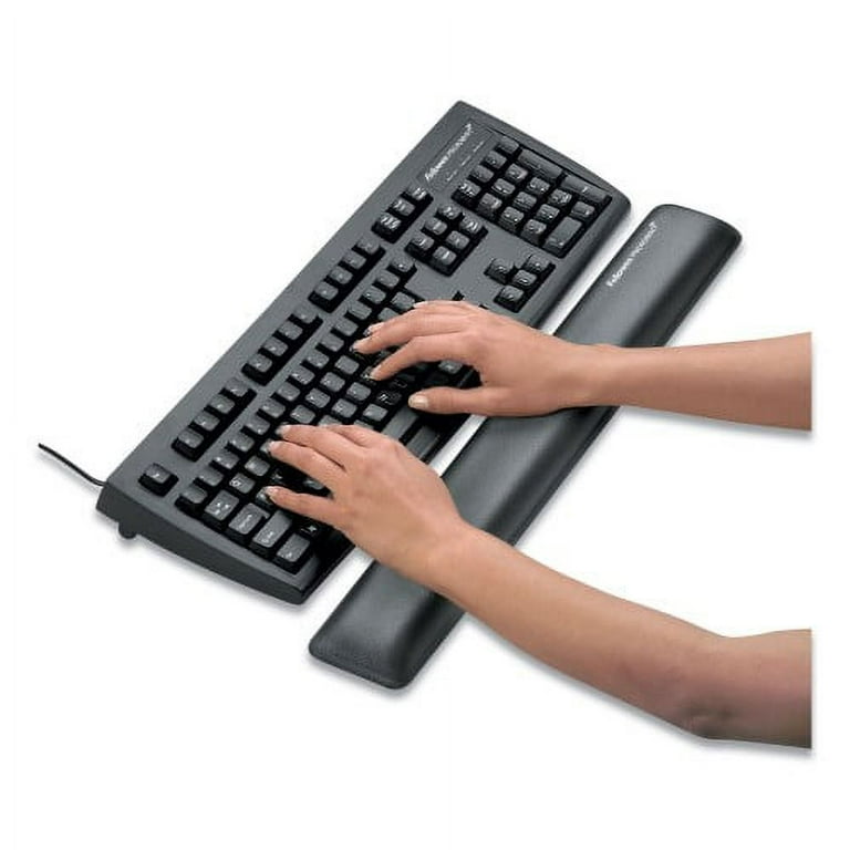 Keyboard Wrist Support with Microban Protection, 18.37 x 2.75, Graphite Keyboard Wrist Support with Microban Protection, 18.37 x 2.75, Graphite