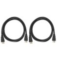thumbnail image 2 of 2Pcs HDMI AM to AM Cable 1.4 Simple Version Copper Conductor Iron Shell 1080P Converter, 2 of 5