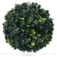 thumbnail image 5 of vidaXL Fake Plant 4 Pcs Artificial Plant Boxwood Topiary Ball Floral Decor, 5 of 17