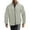 Beige, variant on WTOBBY Men's Stand Collar Plush Jacket, Solid Color Zippered Outdoor Coat, Casual Sports Style Cold Weather Wear with Soft Interior lining,Beige L